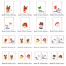 Weihnachtenssäckchen Stickdatei ITH 13x18 thumbnail number 2