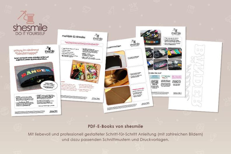 Ordnungshelfer-Bändermappe aus SnapPap (Nähanleitung) image number 3