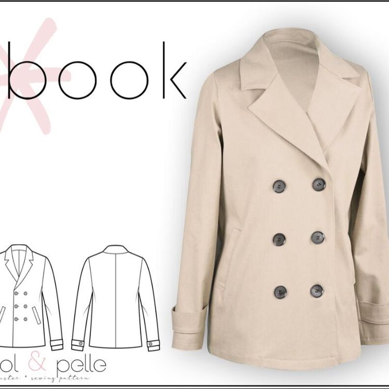 Ebook  Trenchjacke "Jola" *mit A0-Datei + Video* image number 1