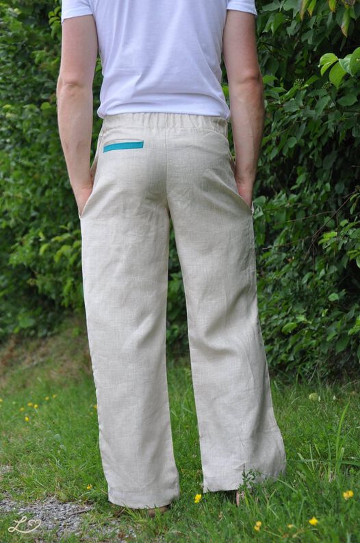 Unisex Hose (ca. 32-60) BRASILIA Schnittmuster Palazzohose image number 7