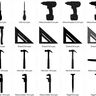 Werkzeug Silhouetten Stickdatei thumbnail number 4
