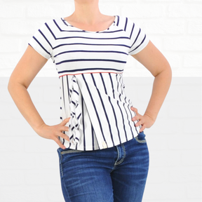 Raglanshirt Nora Gr. 34-46 Nähanleitung + Beamerdatei