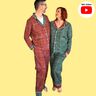 Unisex Pyjama Schlafanzug TIDUR ♥ Gr. XS-XXXL thumbnail number 1
