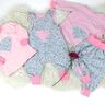 Diamond Baby Bundle Gr. 50-92 Romper Hose Shirt Cardigan thumbnail number 1