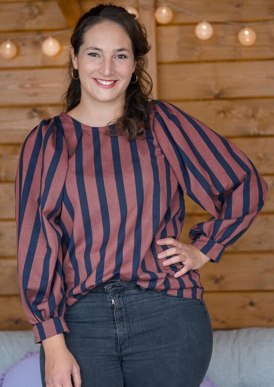 Regine - Bluse mit Puffärmeln image number 3