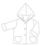 TORETTO Schnittmuster Baby Hoodie, Zipfeljacke thumbnail number 5