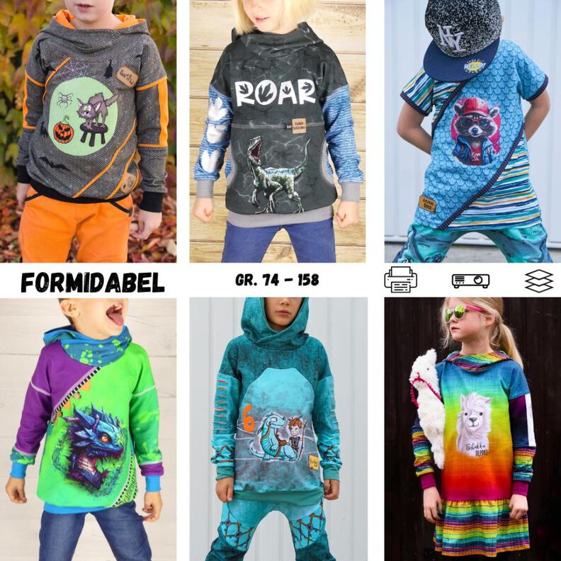 FORMidabel Hoodie / Shirt unisex Kinder Gr. 74 - 158 image number 1
