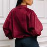 Bomberjacke Schnittmuster Damen Einfache Jacke Cord thumbnail number 2