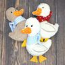 Stickdatei ITH Gans Gänse Ente Kuscheltier thumbnail number 1