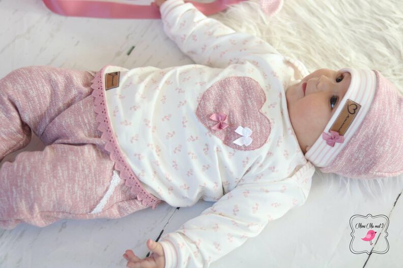 Newborn-Set LOU komplett Gr. 50-92 icl. gratis Plottdatei image number 8