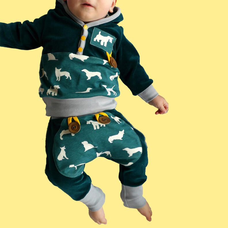 Hose Jogginghose Sweathose MiniMoon ♥ Gr. 50-116 image number 6