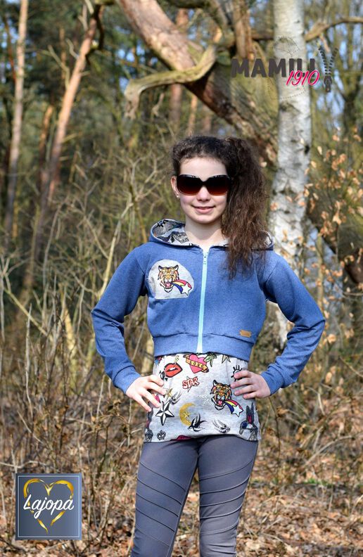 Kurzpulli / Kurzjacke Little Jaana Gr. 98-164 image number 3