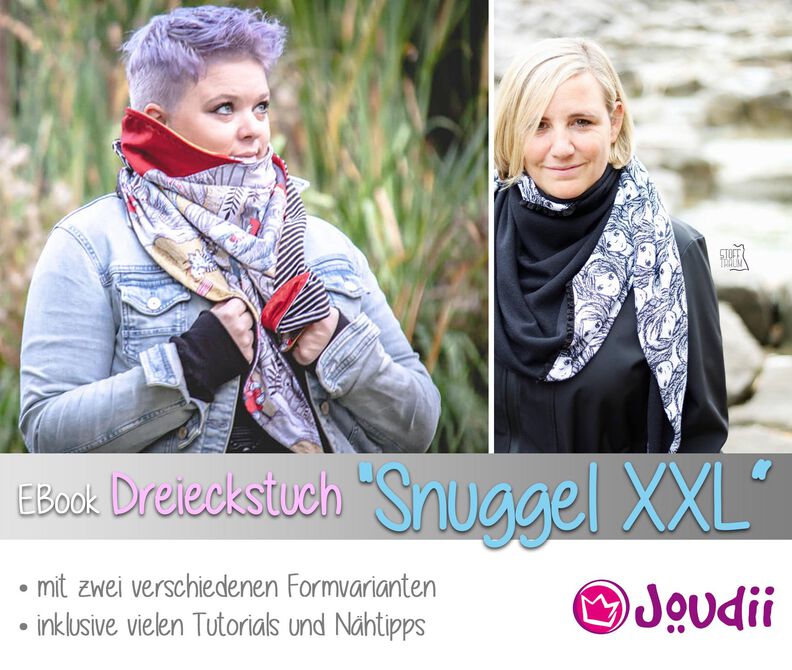 EBook Dreieckstuch "Snuggel XXL" image number 1