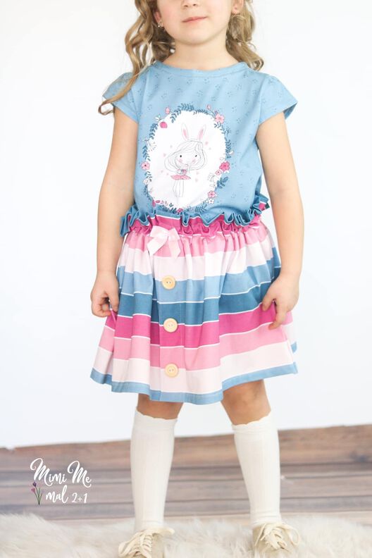 Back to School Kombi-Ebook - Button Shirt & Skirt Gr.86-164 image number 3