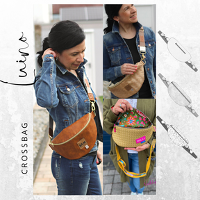  Crossbag LUINO Ebook Schnittmuster