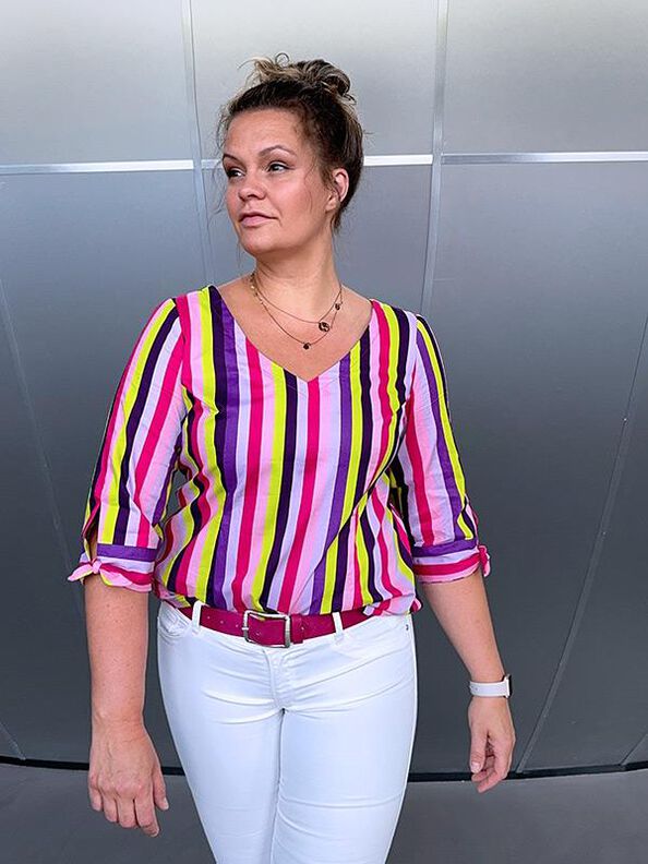 BECCA- Bluse oder Kleid PDF-A4, A0 und BEAMER image number 8