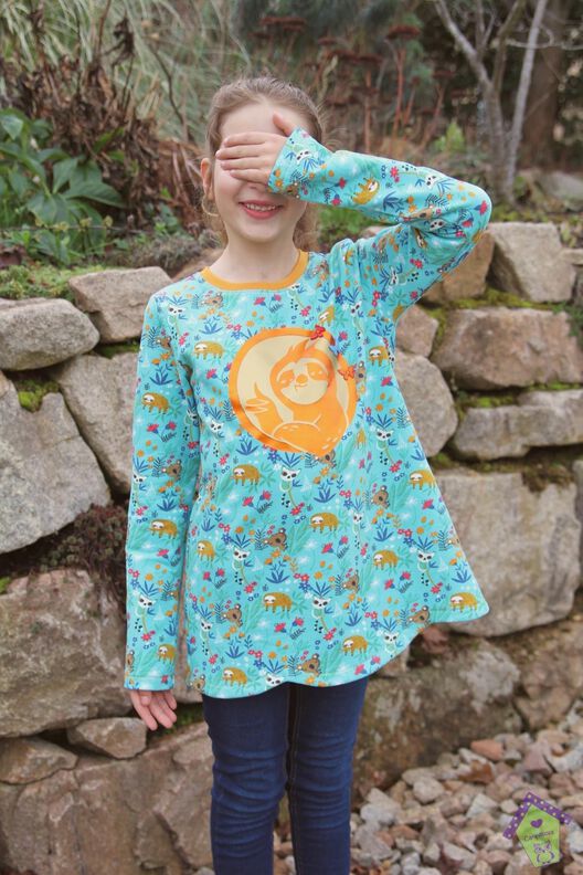 Curved Hoodie BEAMER Version - Gr. 86-164 image number 10
