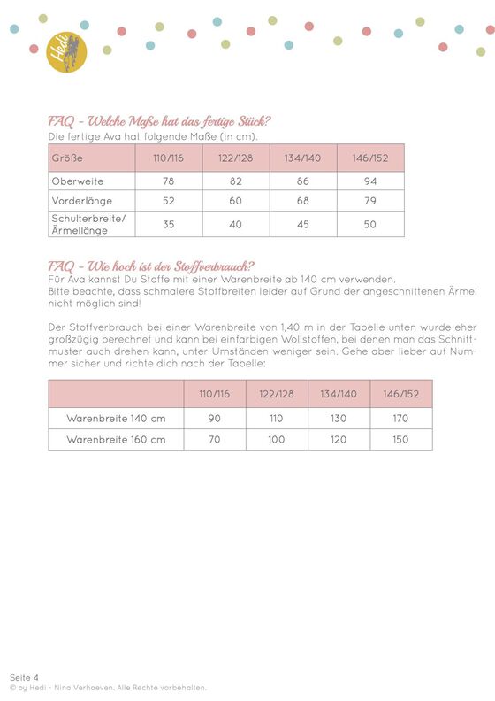 ebook Mantel "Ava" für Kids  image number 4