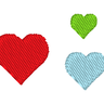 Stickdatei einfache kleine Kronen thumbnail number 2