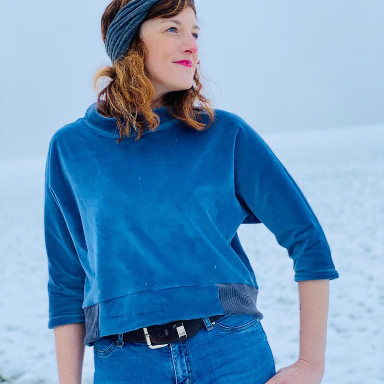 Pinia Cropped Add-On: Kurzpulli für Damen, Gr. 32 – 54 image number 2
