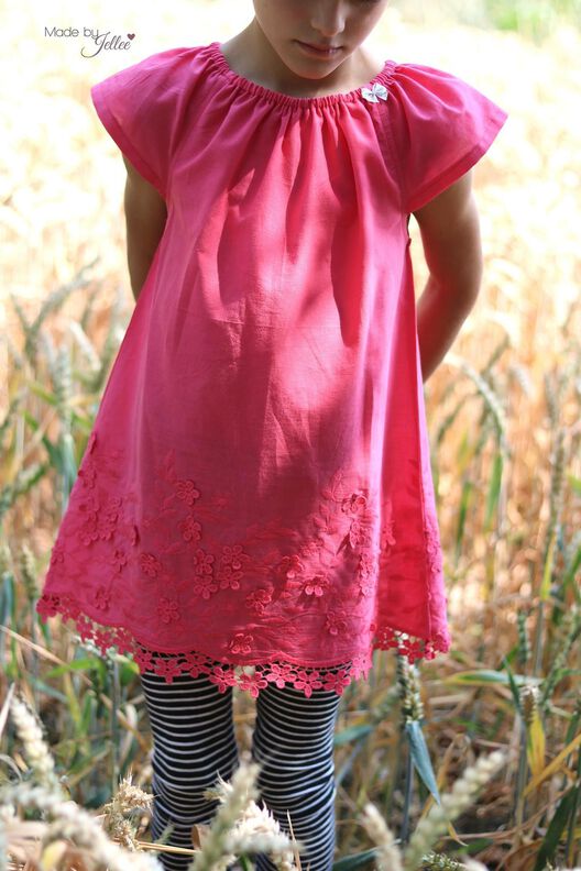 Sommer Bluse - Gr. 68 - 164 Nähanleitung und Schnittmuster image number 4
