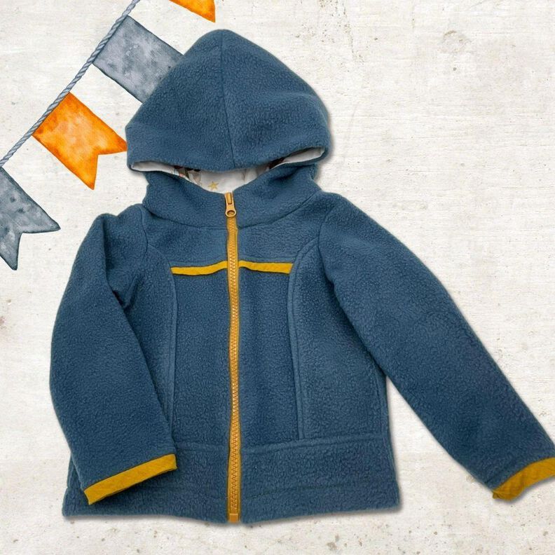 Schnittmuster Kinder Jacke Nino unisex Gr. 80-140  + Video image number 2