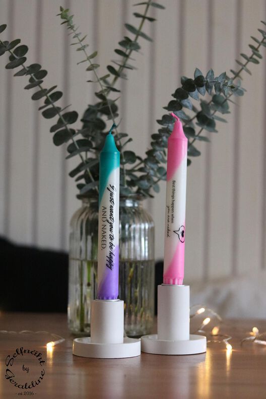  Druckvorlage "FUNNY-LOVE" S/W Kerzen/Anhänger PDF & JPG image number 3