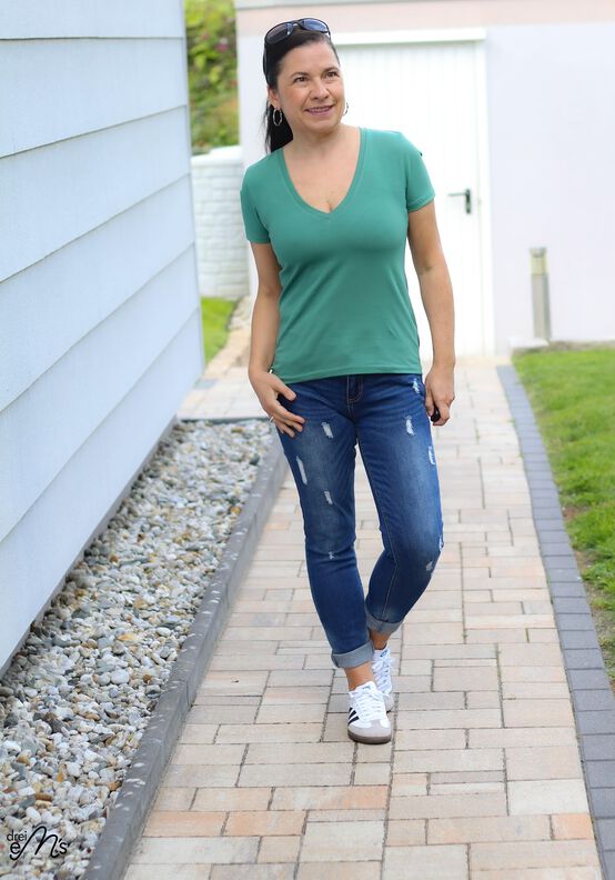 BASIC-SHIRT  Nr. 2 Gr. 32-56 + gratis Plott Schnittmuster image number 11
