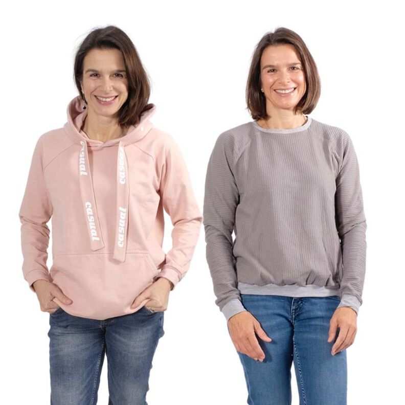 Raglanpullover "HEDI", Schnittmuster Gr. 158-46   image number 1