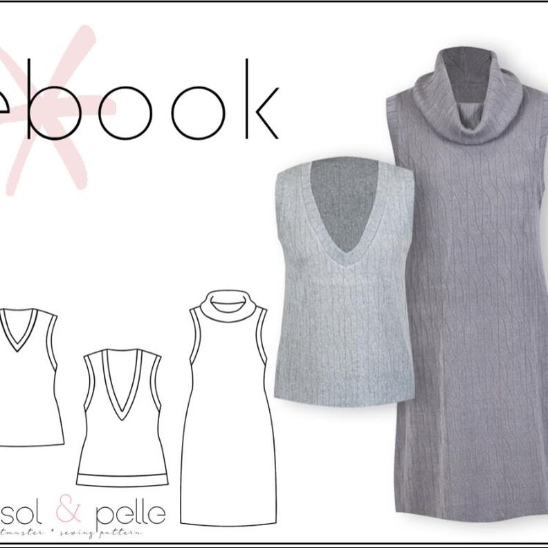 Anleitung Pullunder & Kleid *mit A0-Datei + Video* image number 1