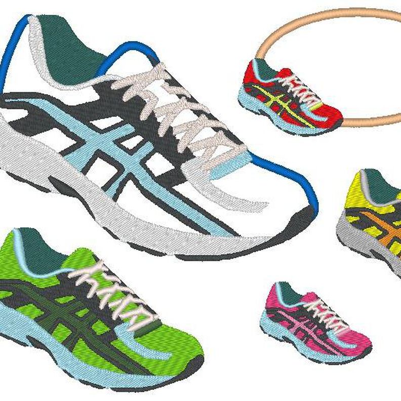 Stickdatei Turnschuh Sportschuh image number 1