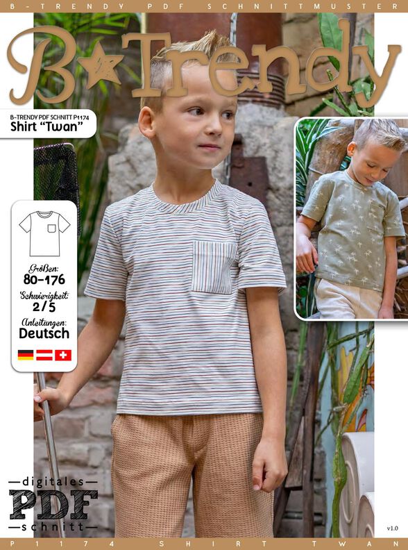 Shirt Twan N&auml;hanleitung + Schnitt image number 2