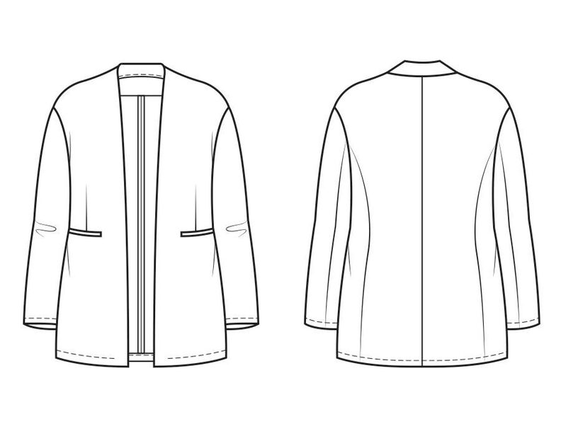 Jacke Meike N&auml;hanleitung + Schnitt image number 3