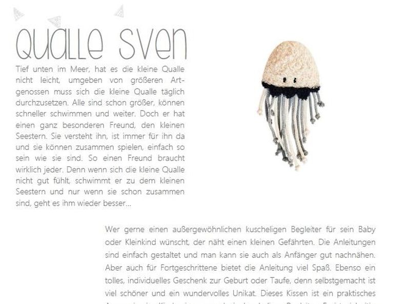E-Book Qualle Sven - Nähanleitung und Schnittmuster image number 3