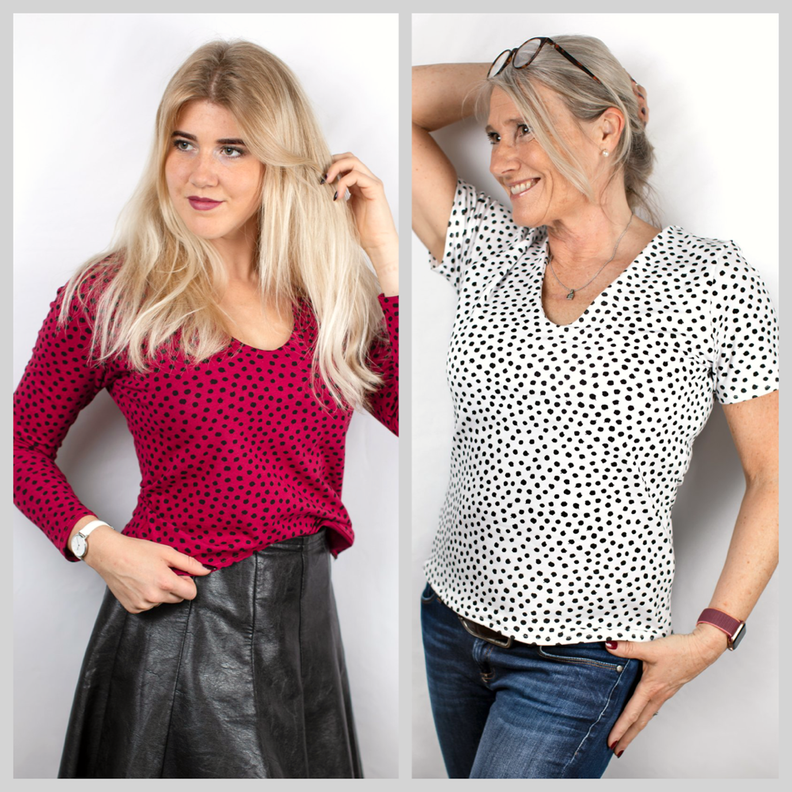 Shirt #Valeria Nähanleitung und Schnittmuster (XS-XL) image number 1