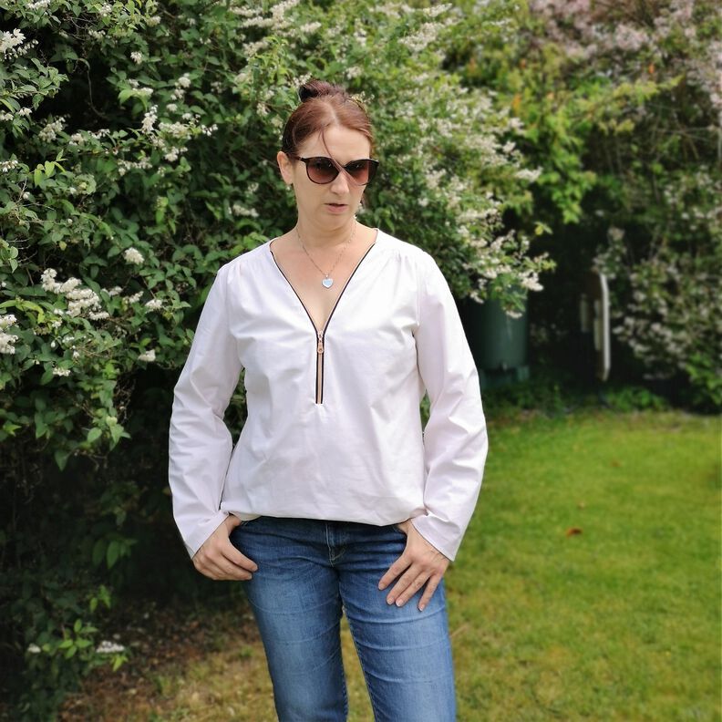 Bluse PETITE ROSANNE Gr. 34-50 PDF-Schnitt A4 + A0 image number 5