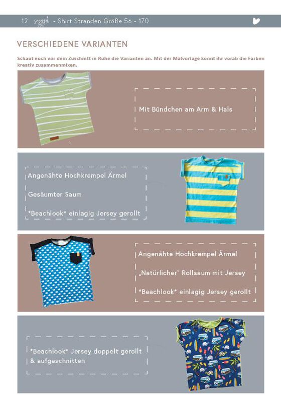 Shirt Stranden Gr. 128-170 fünf verschiedene Varianten image number 7