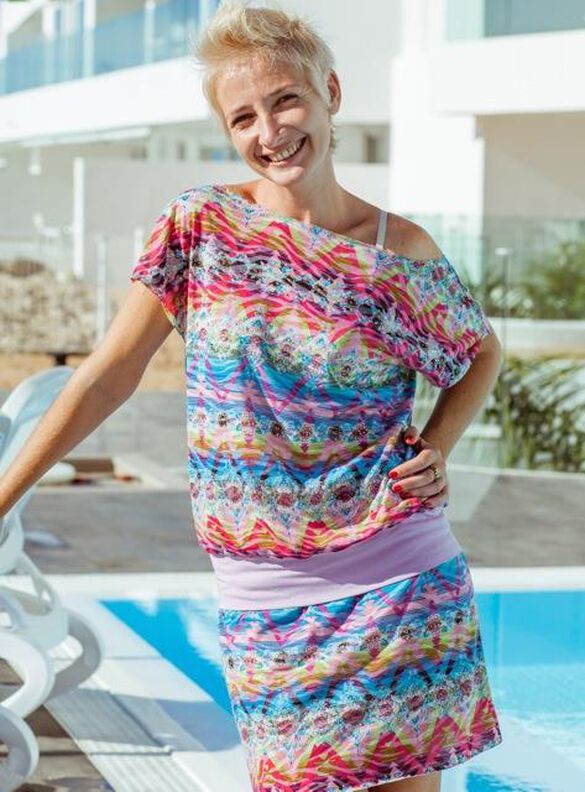 Kleid / Strandkleid "Junia", Schnittmuster  Gr. 158-46 image number 9