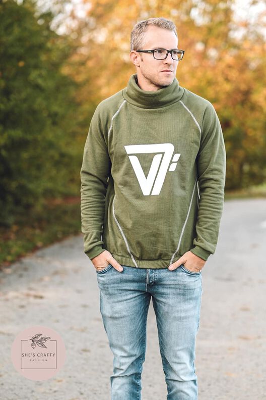CL*OVER 'HOODED' SWEATER MAN (42 - 68) image number 3