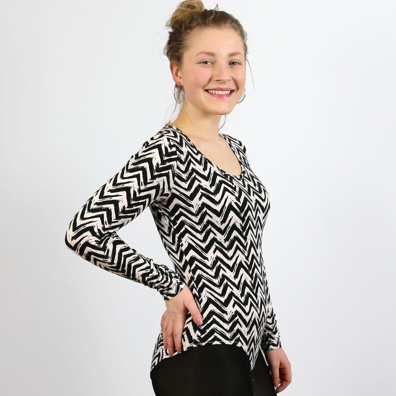 FRAU BECKY - Body mit zwei Ärmellängen XS-XL image number 5