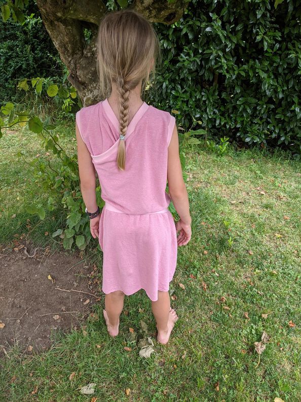 "Summer Love" 104-140 ein süßes Kinder-Kleid für Wolle-Seide image number 5