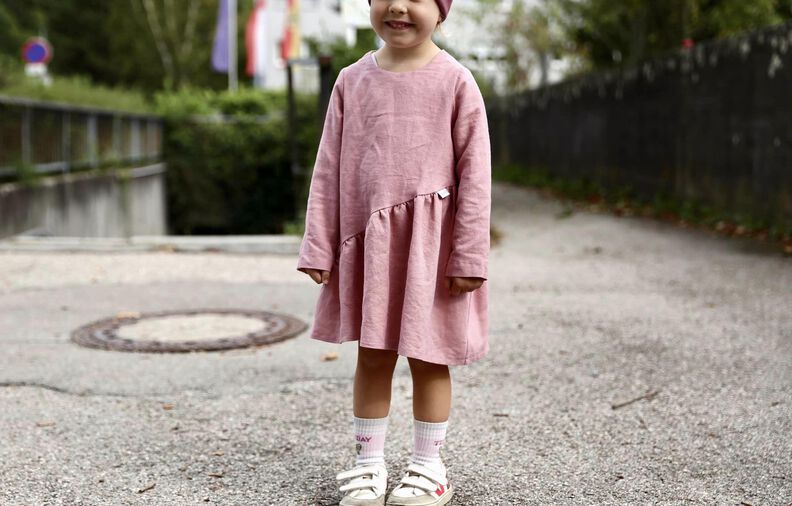 Kleid/ Bluse #Musselinchen Gr. 74-146 A4/ A0/ Beamerdatei image number 4