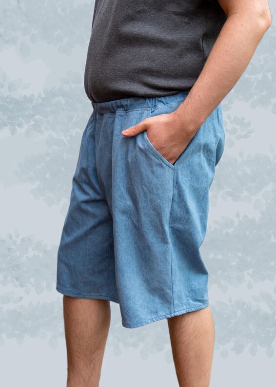 Luca Men – Herren-Shorts mit Gummizug, Gr. 44-60, A4+A0 image number 3