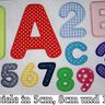 5cm Buchstaben und Zahlen Stickdatei Alphabet Zahl thumbnail number 4
