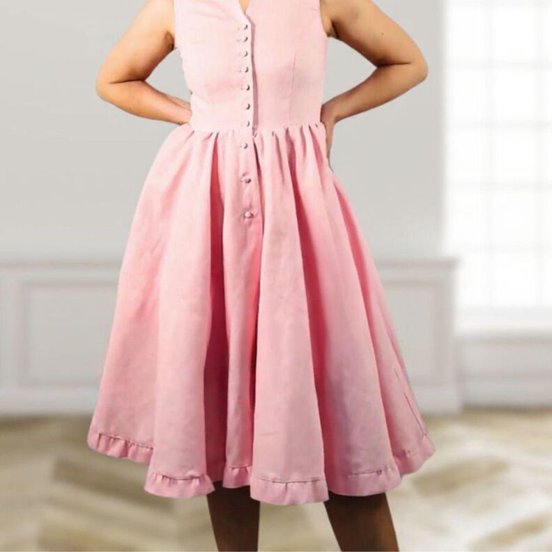 Schnittmuster Dirndl Fleur Gr. 34-54 - Leinenkleid image number 10