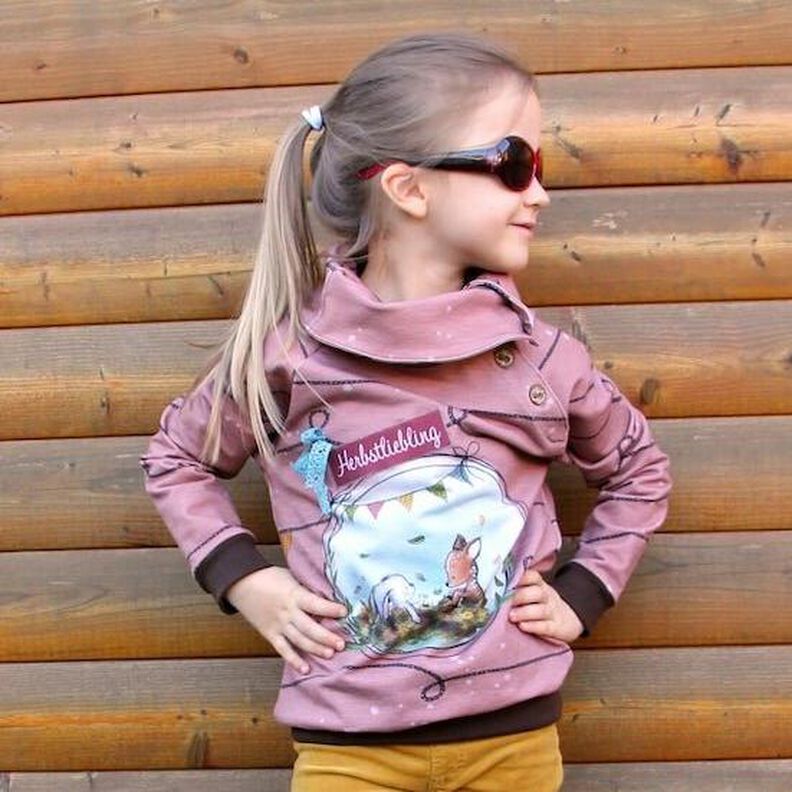 Knopfleisten Kinder Pullover BUTTON RAGLAN kids Gr. 86 – 164 image number 1