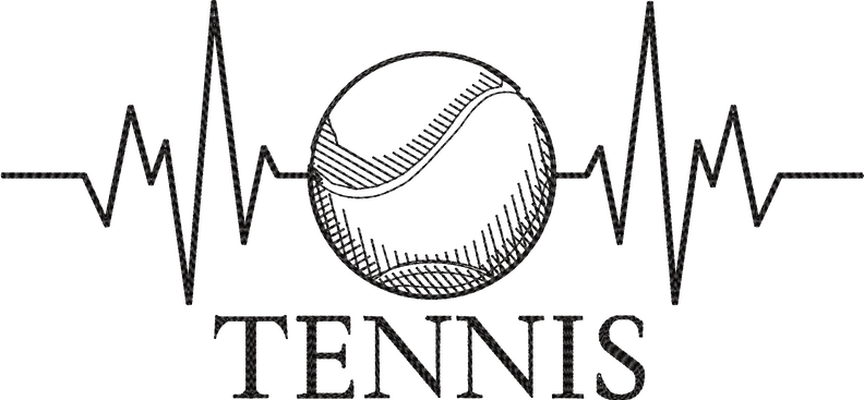 Stickdatei Sport "Tennis" image number 3