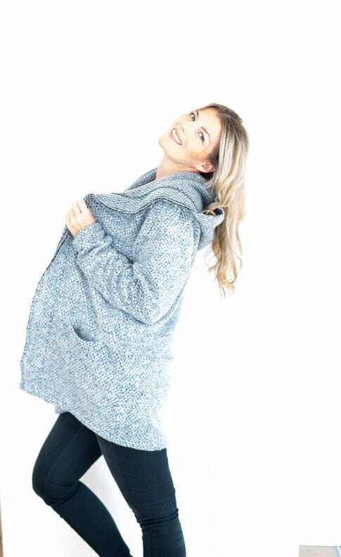 Ebook/Nähanleitung Basic Strickmantel Damen Gr. 32-58 image number 2
