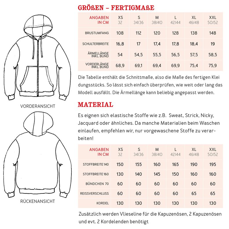 FRAU LOU - Sweatjacke XS-XXL image number 6