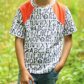 Shirt "ANDY" Nähanleitung und Schnitt Gr. 110 – 152